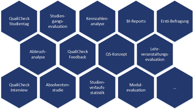 Instrumentenset für Qualitätssicherungsvorhaben